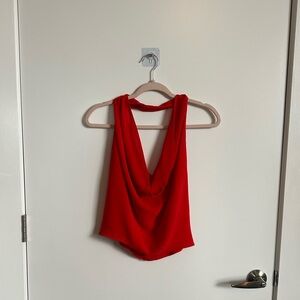 Red going out shirt
